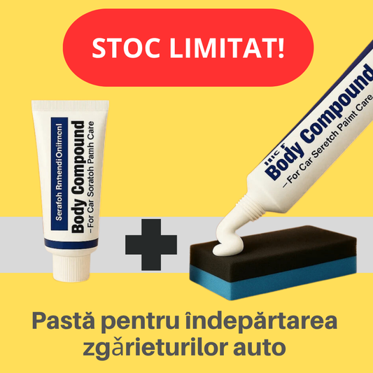 Pastă pentru zgârieturi auto cu efect polish