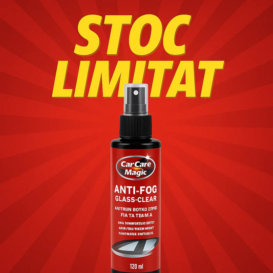 Spray anti-aburire auto pentru geamuri, 120 ml