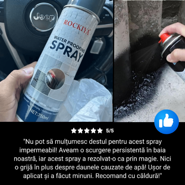 Oprește scurgerile instant! Spray de etanșare profesional – soluția rapidă și durabilă